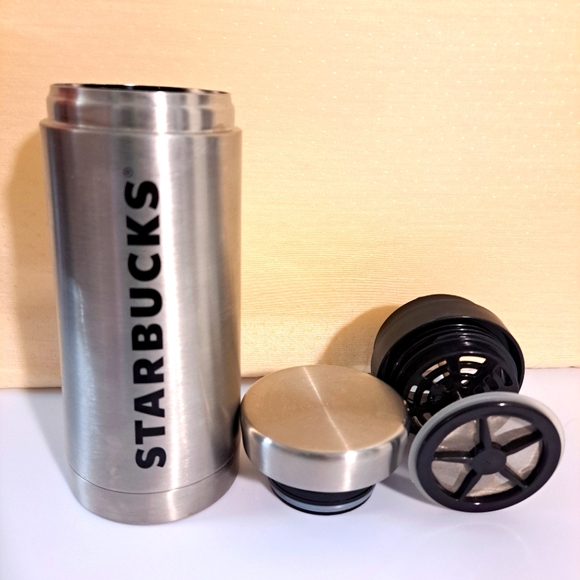 Starbucks Kitchen Starbucks Silver Logo Portable French Press